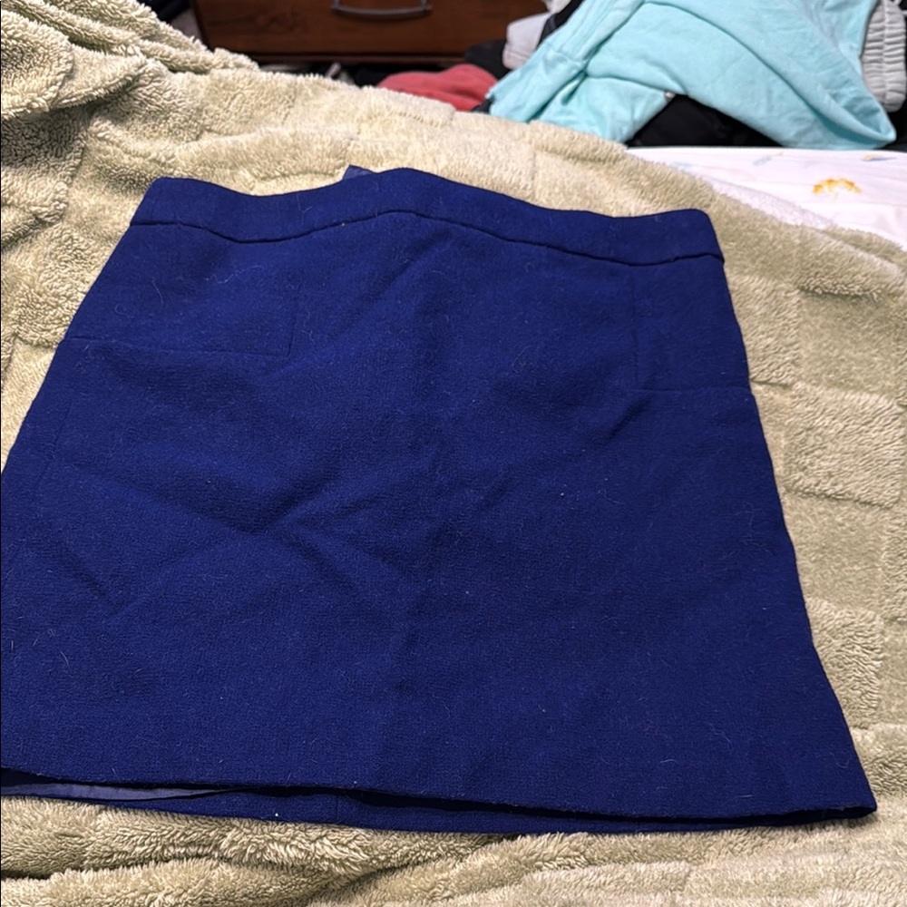 Dalia Collection Navy A-Line Skirt